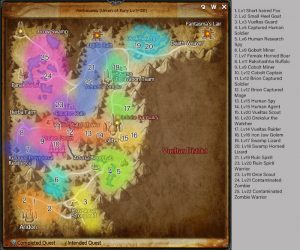 Maps and the level of Mobs - Shaiya Wiki